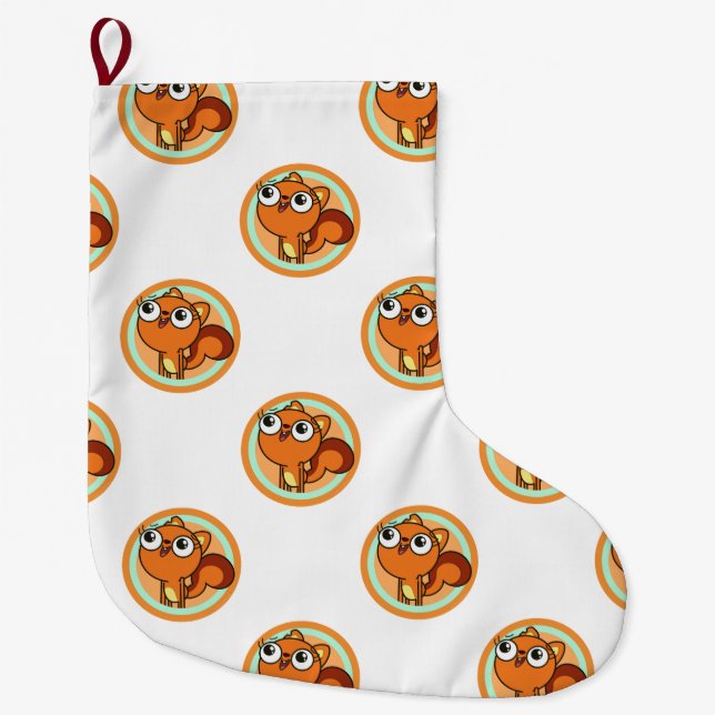 Kiff Chatterly Großer Weihnachtsstrumpf (Vorderseite)