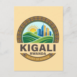 Kigali Ruanda Afrika Postkarte