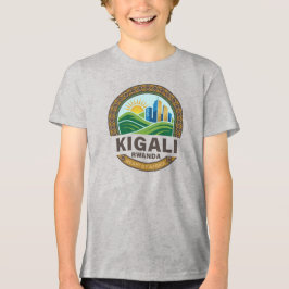 Kigali Rwanda Africa Tri-Blend Shirt