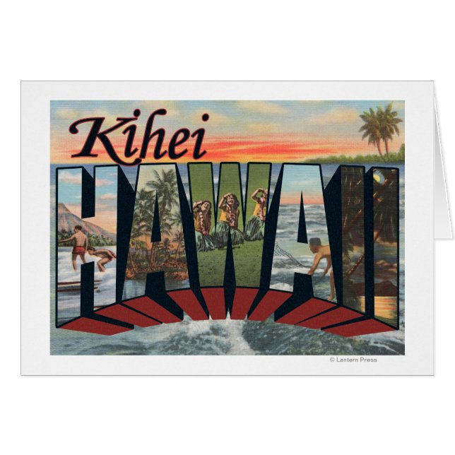 Kihei, HawaiiGroße BriefszenenKihei, HI (Vorderseite (Horizontal))