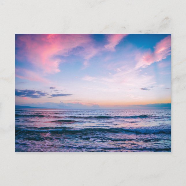 Kihei Sunset, Maui, Hawaii | Postkarte (Vorderseite)