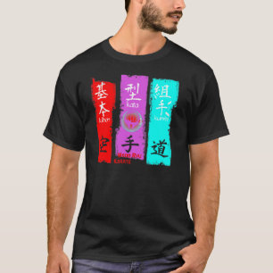 Kihon Kata Kumite - T - Shirt Wado Ryu Karate