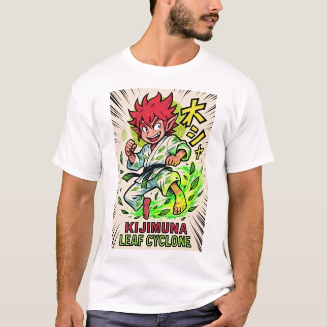 Kijimuna Leaf Cyclone T-Shirt (Vorderseite)