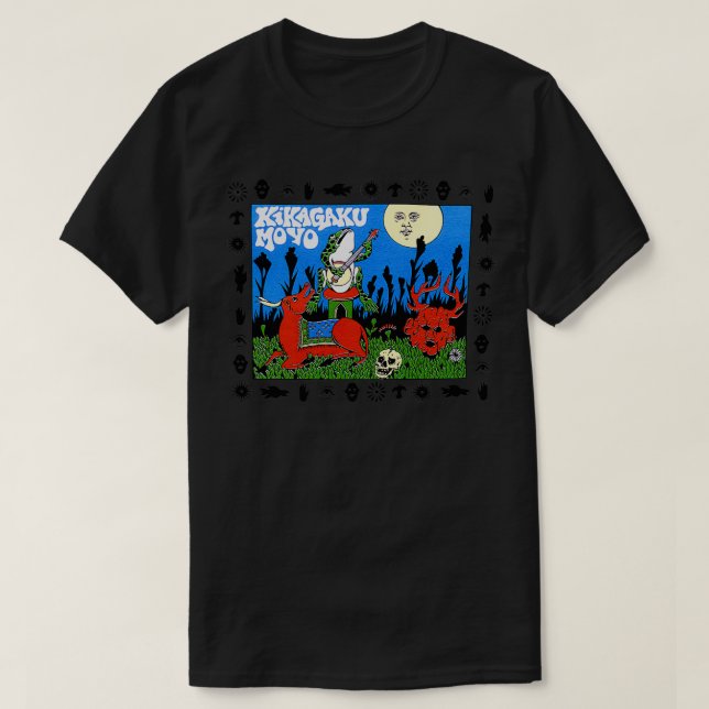 Kikagaku Moyo Merch Frog amp Moon Shirt (Design vorne)