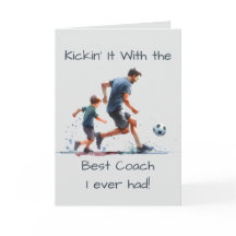 Kikckin' it mit dem besten Coach Happy Birthday