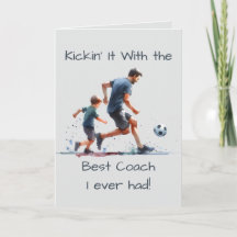 Kikckin' it mit dem besten Coach Happy Vatertag
