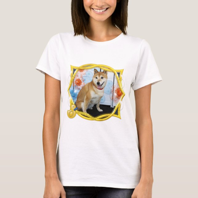 Kiki - Shiba Inus T-Shirt (Vorderseite)