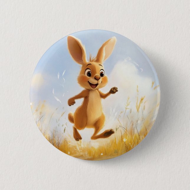 Kiki the Bunny Button (Vorderseite)