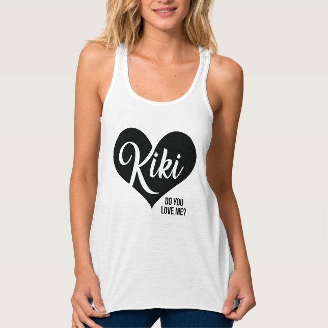 Kiki - tun Sie Liebe ich? - Weste Tank Top (Vorderseite)