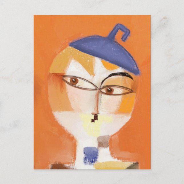 Kiki war Koo-Koo für Klee Postkarte (Vorderseite)