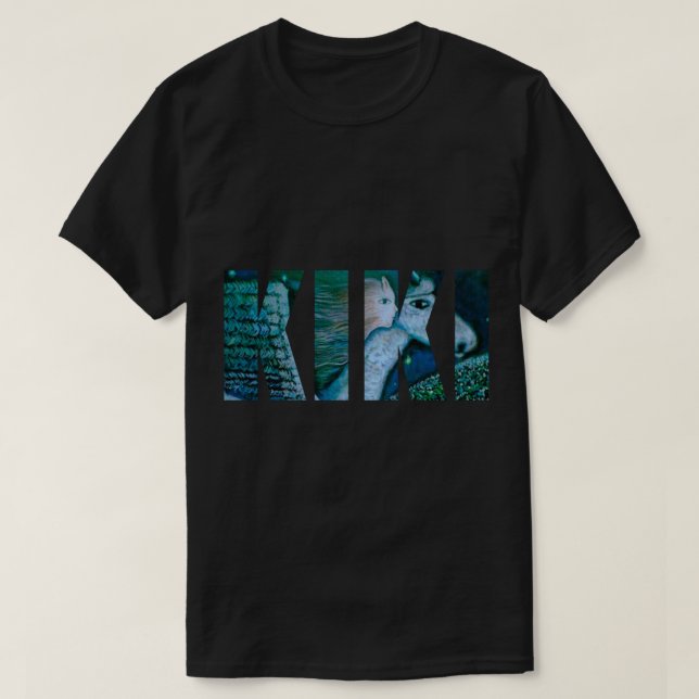 Kikis Lieferservice Malerei Film Kunst T-Shirt (Design vorne)