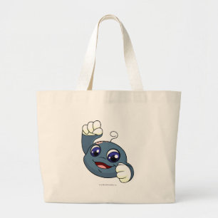 Kiko Blau Jumbo Stoffbeutel