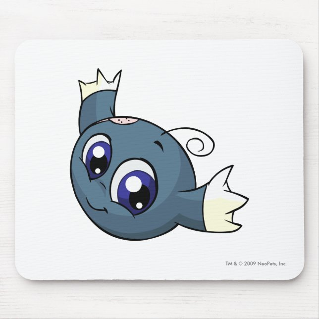 Kiko Blau Mousepad (Vorne)