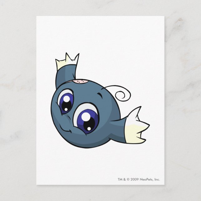 Kiko Blue Postkarte (Vorderseite)