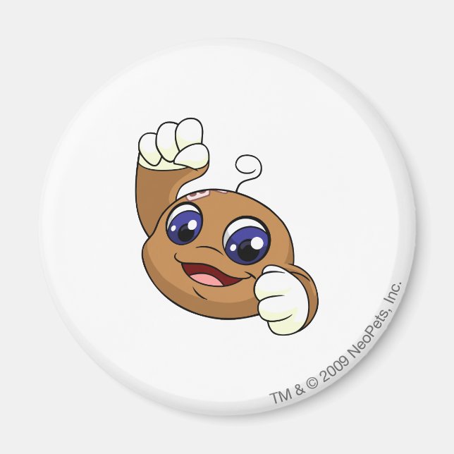 Kiko Brown Magnet (Vorne)