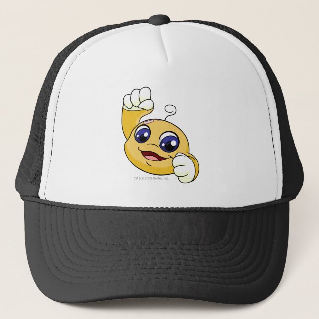 Kiko Gelb Truckerkappe (Vorderseite)