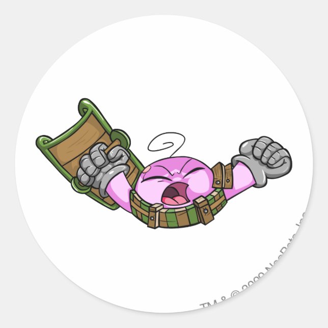 Kiko Kiko Lake Player Runder Aufkleber (Vorderseite)