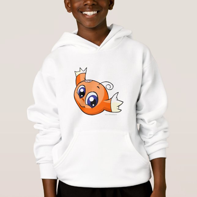 Kiko Orange Hoodie (Vorderseite)