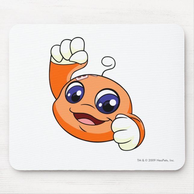 Kiko Orange Mousepad (Vorne)