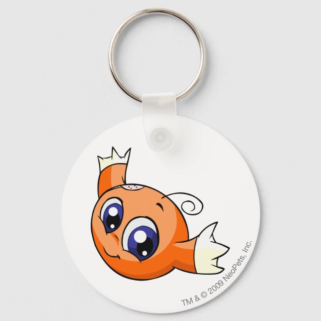 Kiko Orange Schlüsselanhänger (Vorderseite)