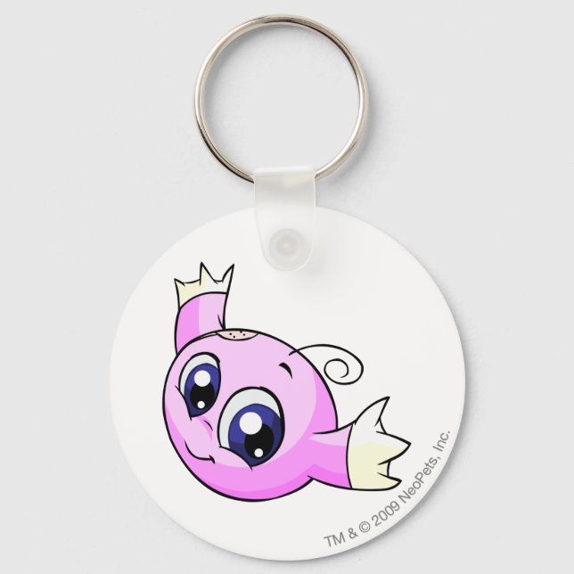 Kiko Pink Schlüsselanhänger (Vorderseite)