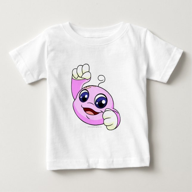 Kiko Rosa Baby T-shirt (Vorderseite)