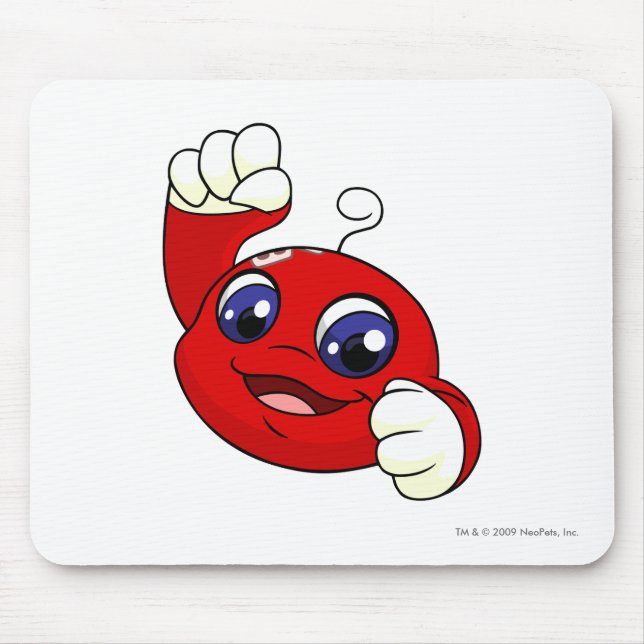 Kiko Rot Mousepad (Vorne)
