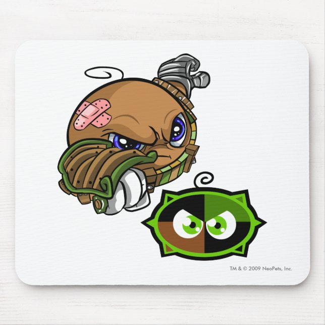 Kiko See-Team-Kapitän 1 Mousepad (Vorne)