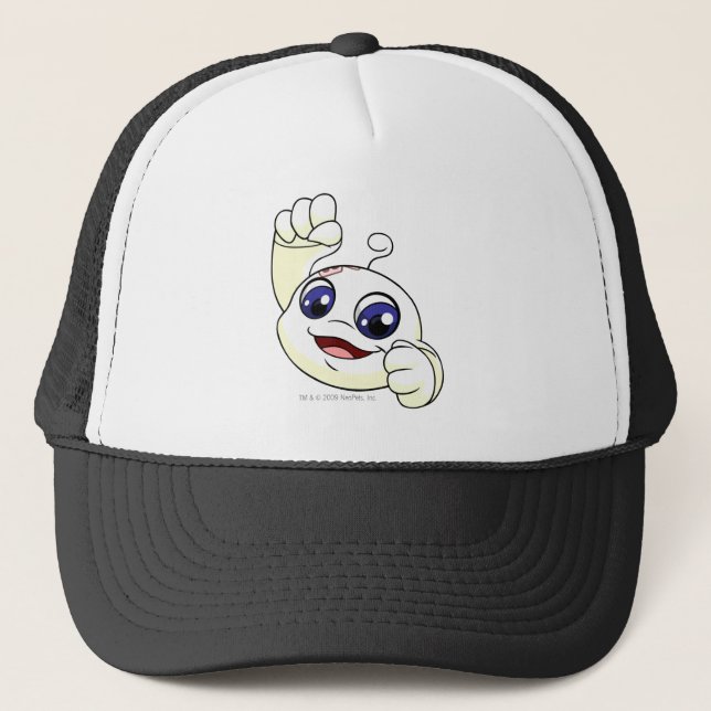Kiko Weiß Truckerkappe (Vorderseite)