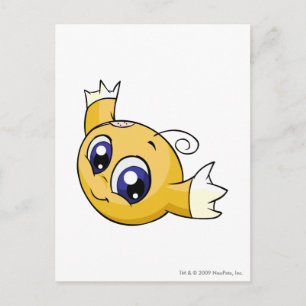 Kiko Yellow Postkarte