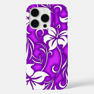 Kilauea Hibiskus Hawaiian Floral Lila iPhone 16 Pro Hülle