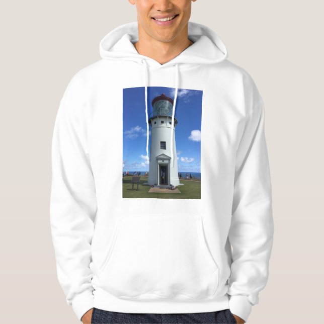 Kilauea Leuchtturm auf Kauai, Hawaii Hoodie (Vorderseite)