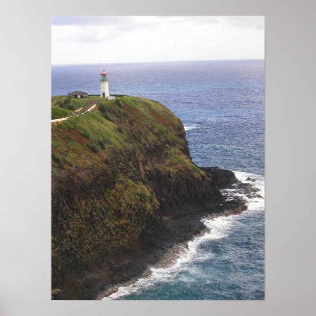 Kilauea Lighthouse, Kauai Poster (Vorne)