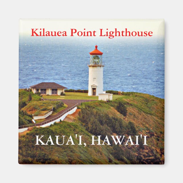 Kilauea Point Lighthouse, Kaua'i, Hawai'i Magnet (Vorne)