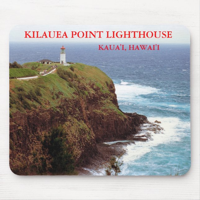 Kilauea Point Lighthouse, Kauai, Hawaii Mousepad (Vorne)