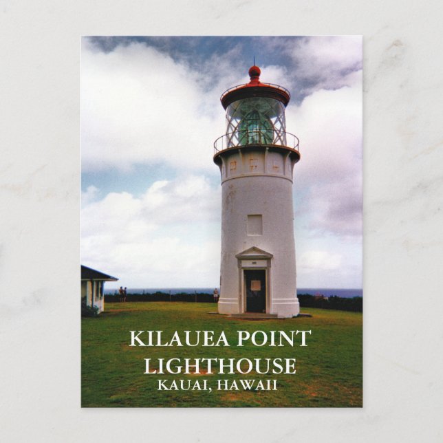 Kilauea Point Lighthouse, Kaua'i, Hawai'i Postcard Postkarte (Vorderseite)