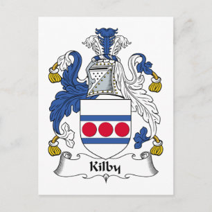 Kilby Familienwappen Postkarte