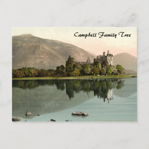 Kilchurn Castle, Argyll und Bute, Schottland Postkarte
