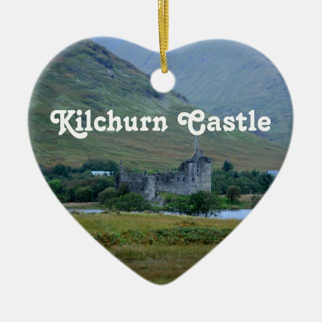Kilchurn Schloss Keramikornament (Vorne)