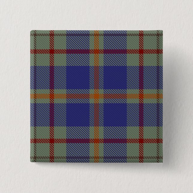 Kildare Landkreis Irish Tartan Button (Vorderseite)