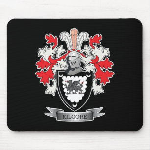 Kilgore Familienwappen-Wappen Mousepad