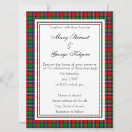 Kilgore Scottish Wedding Einladung