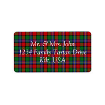 Kilgore Tartan Label