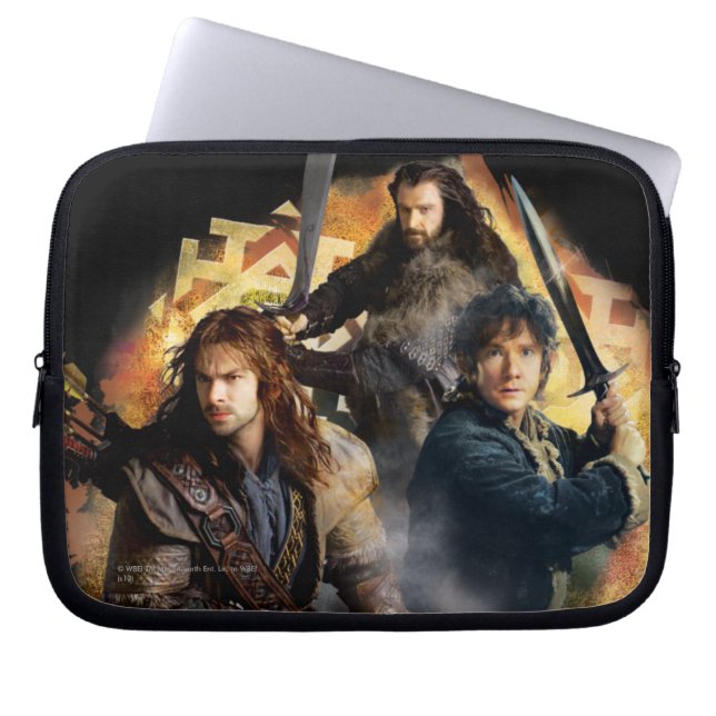 Kili, BILBO BAGGINS™ & THORIN OAKENSHIELD™ Art Laptopschutzhülle (Vorderseite)