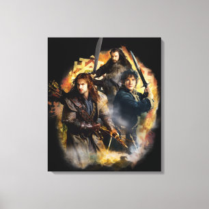 Kili, BILBO BAGGINS™ & THORIN OAKENSHIELD™ Art Leinwanddruck