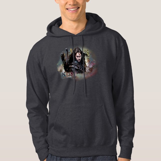 KILI DEN DWARF™ mit Namen Hoodie (Vorderseite)