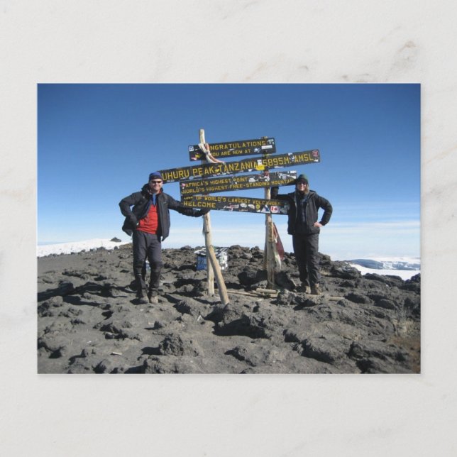 Kili - endgültig postkarte (Vorderseite)