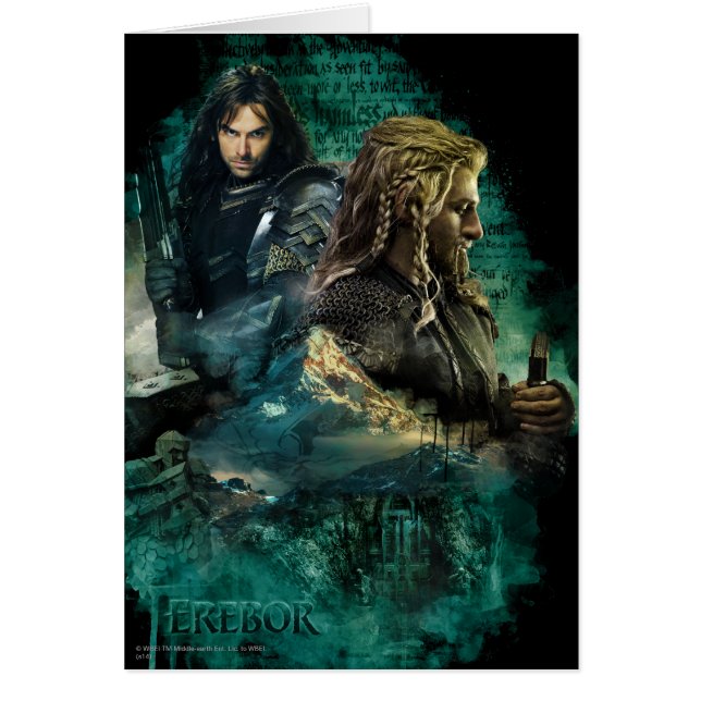 Kili & Fili über Erebor (Vorne)