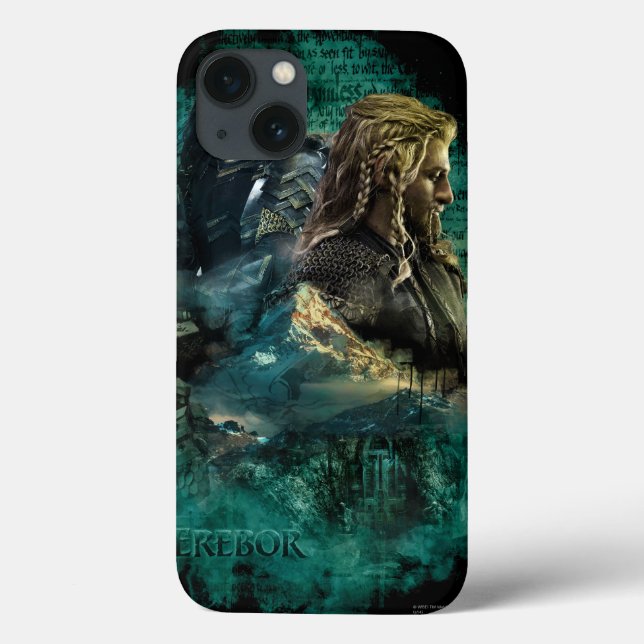 Kili & Fili über Erebor Case-Mate iPhone Hülle (Rückseite)