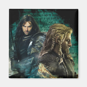 Kili & Fili über Erebor Magnet